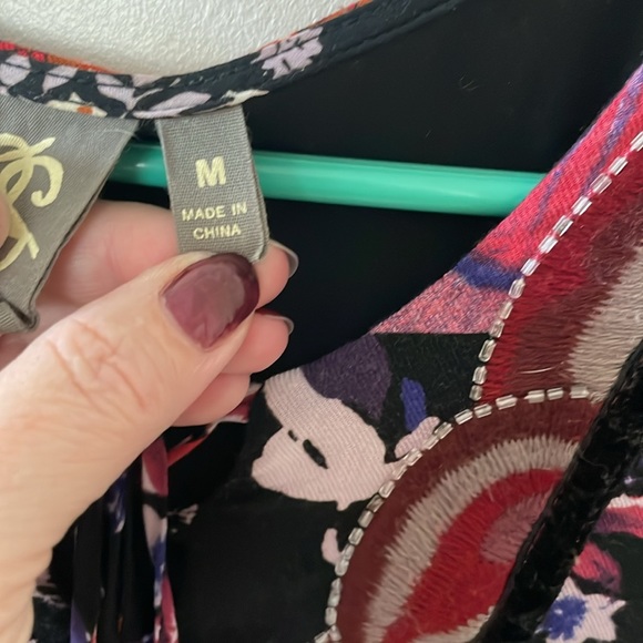 Patchwork midi dress - Picture 2 of 6